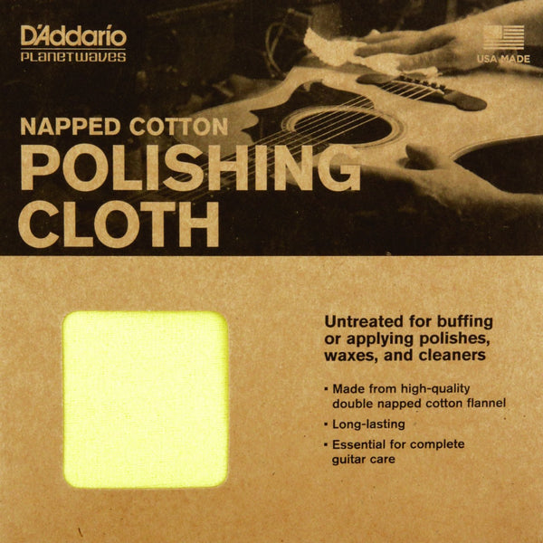 Planet Waves Napped Cotton Polishing Cloth – The Long Island Violin Shop