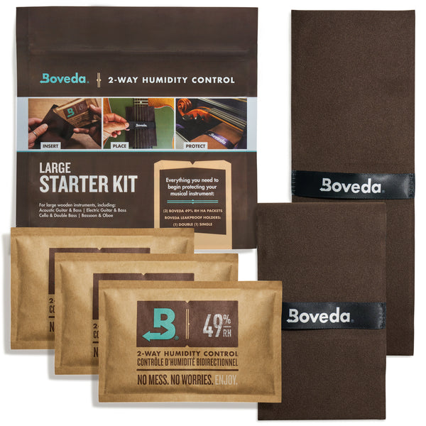 Boveda Large Starter Kit for cello humidifier
