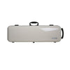 GEWA Air Violin Case 2.1 oblong Beige High Gloss 316.250.003 front view with subway strap