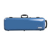 Gewa violin case air 2.1 Blue High Gloss front view