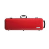 GEWA Air oblong violin case 2.1 red high gloss 316.230.003 front view with subway strap